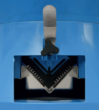 Verschiedene Abstreiflippen für unterschiedliche Profile