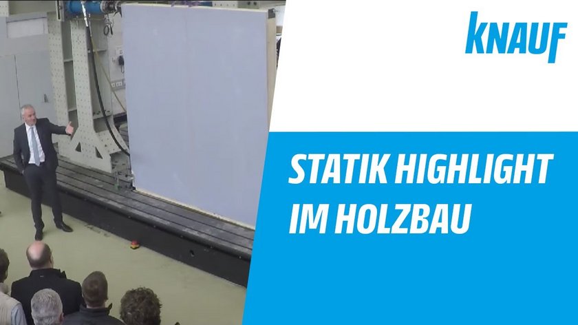 Knauf Statik-Highlight im Holzbau - Diamant X kann mehr!