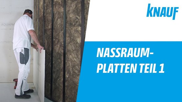 Knauf Nassraumplatten verarbeiten (Teil 1) – Zementplatten schneiden und biegen